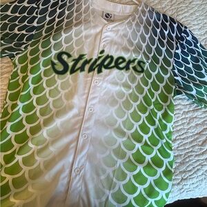 Gwinnett Stripers Fish Scales replica Jersey men’s XL